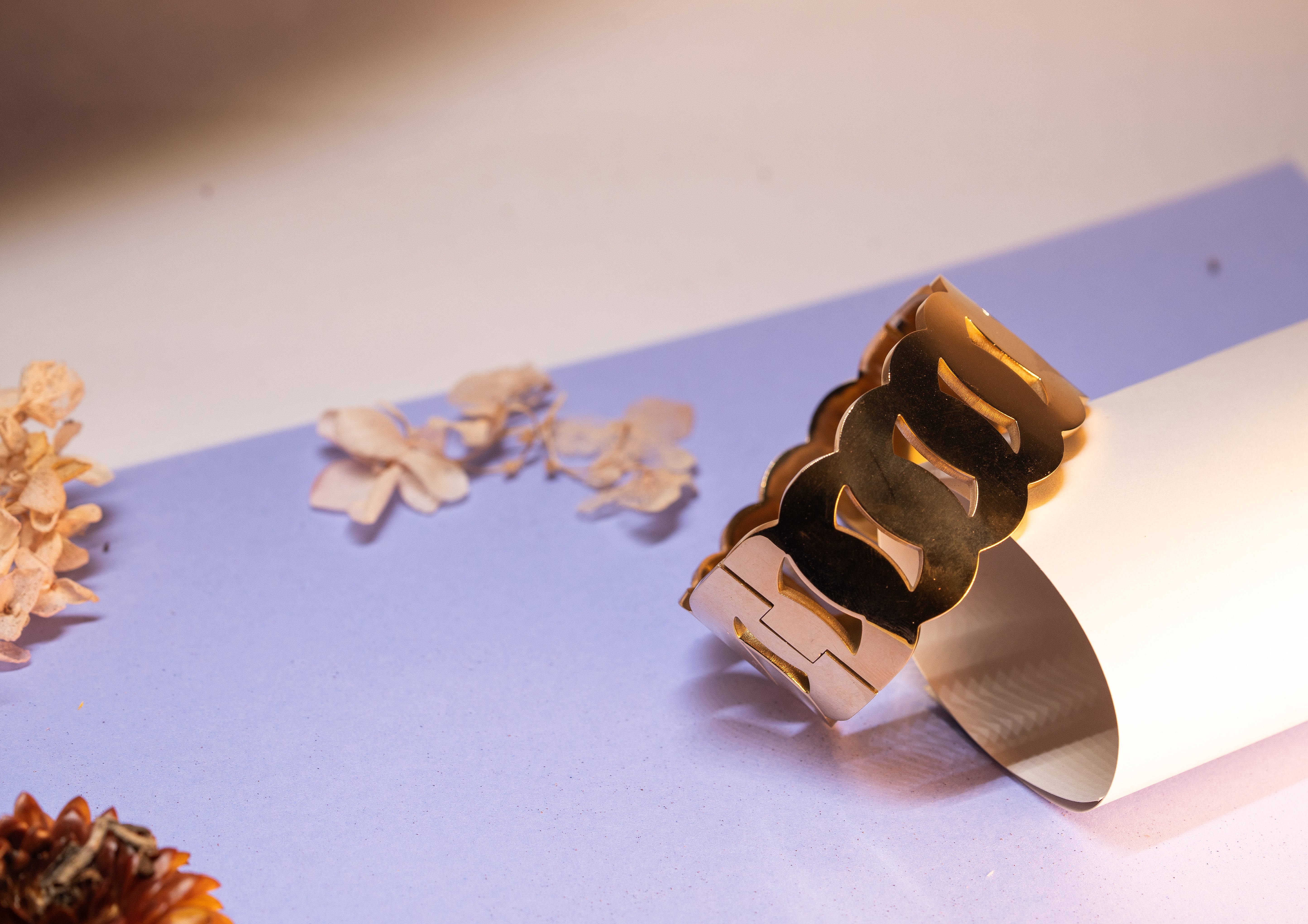 Earth Knot gold plated Bracelet